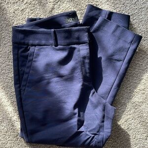 Loft Julie skinny navy pants. 12p